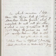 ルイス・キャロルのダイアリー(C) British Library