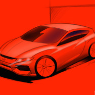 ホンダ CR-Z 次期型スケッチ