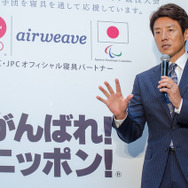 「エアウィーヴ 夏の快眠 体感フェア」に松岡修造が登壇（2016年6月28日）