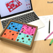 3Dプリンターでつくるビー玉迷路