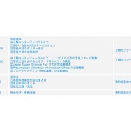 11月21日のスケジュール