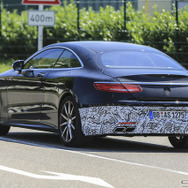 メルセデス AMG S63 クーペ スクープ写真