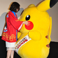 松岡茉優／『ポケモン ザ・ムービーXY＆Z「ボルケニオンと機巧（からくり）のマギアナ」』舞台挨拶