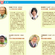 質問に答えてくれる先生（一部）