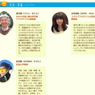 質問に答えてくれる先生（一部）