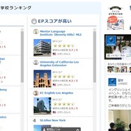 学校ランキングなども掲載