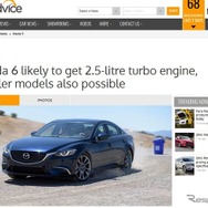 マツダ アテンザ と アクセラに新型CX-9用の2.5ターボが搭載される可能性を伝えた豪『CarAdvice』