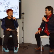 zeCOOを前に語る根津氏（左）と中村氏