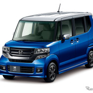 N-BOX Custom 特別仕様車 SSパッケージ 2トーンカラースタイル （ブリリアントスポーティブルーメタリック＆シルバー）