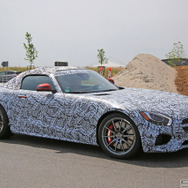 メルセデス AMG GT ロードスター　スクープ写真