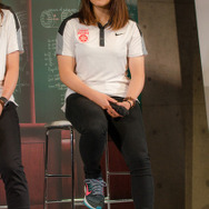 アイスホッケー女子日本代表チーム「スマイルジャパン」の小西あかね（2016年8月29日）