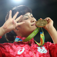 女子レスリングの伊調馨がリオデジャネイロ五輪で4連覇を達成（2016年8月17日）