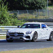 メルセデス　AMG GT C ロードスタースクープ写真