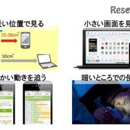 スマホ老眼の原因