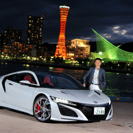 新型NSXと桂伸一氏