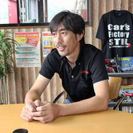 Car's Factory STIL＜カーズファクトリーシュティール＞（山形県）、代表の石岡茂樹さん。