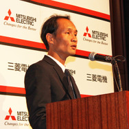 三菱電機 三田製作所 カーマルチメディア製造第二部長 佐藤史尚氏