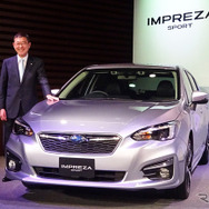 スバルインプレッサ新型と吉永泰之社長