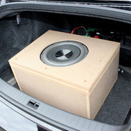 日産・スカイライン（ショップデモカー）by car audio factory K-sound（広島県）