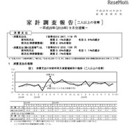 家計収支編（二人以上の世帯）平成28年（2016年）9月分速報