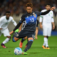 サッカー日本代表の清武弘嗣 参考画像（2016年11月15日）