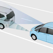「衝突軽減ブレーキ（CMBS）」。前走車、対向車、歩行者との衝突回避を支援する