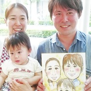 似顔絵コーナー