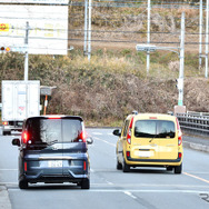 一般道路の試乗コースも用意。自由に走ってもらう