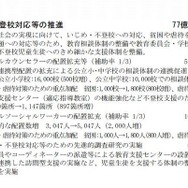 いじめ・不登校対応等の推進