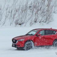 マツダCX-5雪上試乗