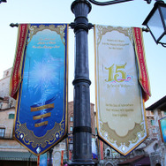 「東京ディズニーシー15周年“ザ・イヤー・オブ・ウィッシュ”」デコレーションがフィナーレ仕様に