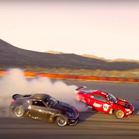 【動画】日産370Zと夢の共演！トヨタ4586、初サーキットで魅せたドリフト・ランデブー！ 画像