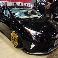 【東京オートサロン2017】強烈ネガティブキャンバー、猛烈ゴージャス…D.A.Dプリウス 画像