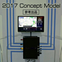【東京オートサロン2017】クラリオン、FDSのコントロール機能を搭載した9型大画面ナビを17年中に発売 画像