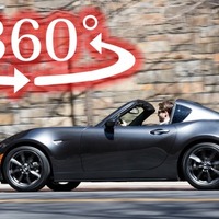 【360度 VR試乗】マツダ ロードスターRF…見よ！このオープンエア感覚 画像