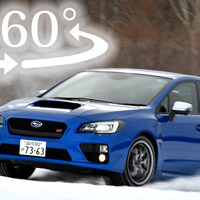 【360度 VR試乗】スバル WRX STI が雪上を爆走！“MT女子”もニッコリ 画像