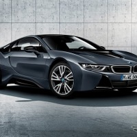 全国でたった4台、BMW i8 に専用車体色ダークシルバー…レーザーライトも装備 画像