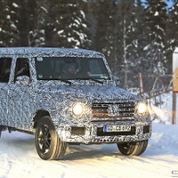 豪雪が似合いすぎ…600馬力のメルセデス「AMG G63」次期型、安定のドライビングを見せつける【動画】 画像