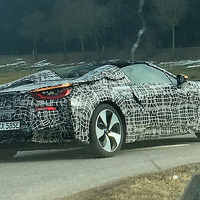 ついに市販化だ！BMW i8ロードスター量産モデル、これが初生ショット！ 画像