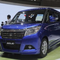 【東京モーターショー15】スズキ ソリオハイブリッド…EV走行でさらに燃費向上［詳細画像］ 画像