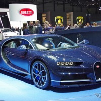 【ジュネーブモーターショー2017】ブガッティ シロン の最終納車は7年後…新色公開 画像