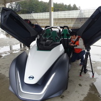 日産、最高速190km/hのEV…『ブレードグライダー』プロトタイプを日本初公開 画像