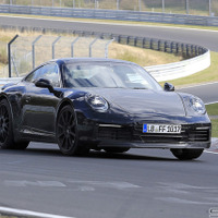 2017シーズン開幕！ポルシェ911次期型、ニュル高速テスト開始 画像