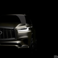 インフィニティQX80次期型、N.Yショーで初公開準備完了！ 画像