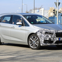 新LEDヘッドライト採用で顔が変わる!? BMW 2シリーズ アクティブツアラーに改良新型 画像