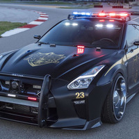 ドバイ軍団入り確実!? 日産GT-R、最強パトカー「コップジラ」初公開へ 画像