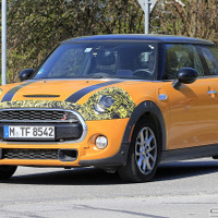 MINI改良新型を早くもキャッチ！注目のEVモデル投入はあるのか!? 画像