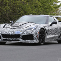 敵はいない！コルベット史上最強「ZR1」次期型、ノーガード姿を初スクープ！ 画像
