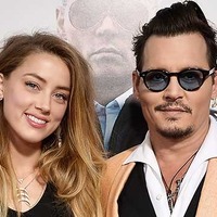 アンバー・ハード、ジョニー・デップとの結婚生活は「とても幸せよ」 画像