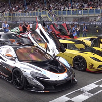 総額50億円以上！世界で最もド派手なスーパーカーフェス開催！【動画】 画像